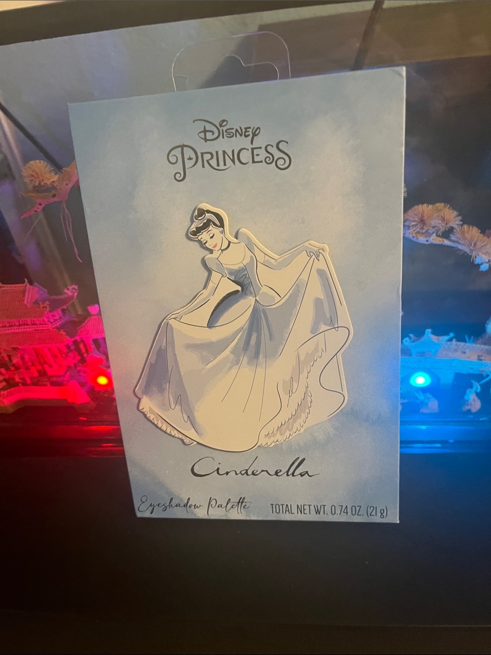 Disney Cinderella Eyeshadow Palette - Light Blue & White Artwork